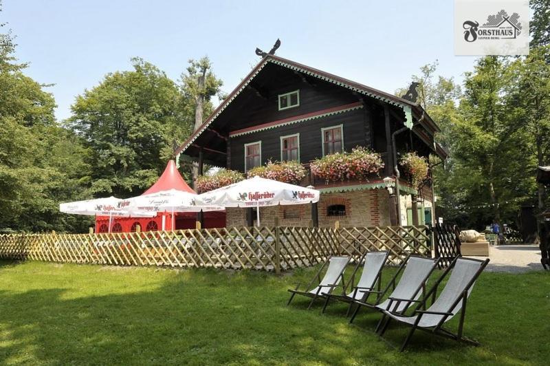 Hotel Forsthaus Leiner Berg Dessau-Rosslau Exteriér fotografie